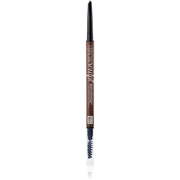 bellaoggi bellaoggi I Brow Sculpt Eyebrows Pencil прецизен молив за вежди с четка цвят Dark Brown 1 гр.
