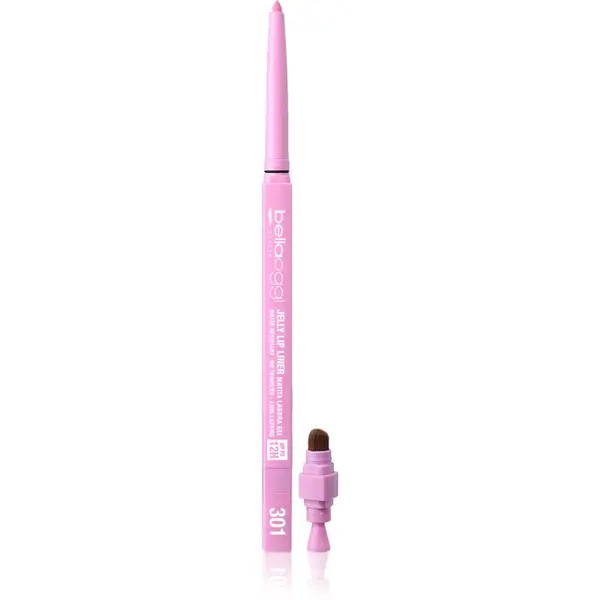 bellaoggi bellaoggi Jelly Lip Liner водоустойчив молив за устни цвят 301 - Pink Power 0.3 гр.