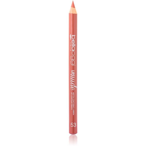 bellaoggi bellaoggi Lip Nude матиран молив за устни цвят 53 Naked Beige 1.1 гр.