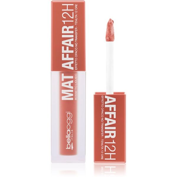bellaoggi bellaoggi Mat Affair Liquid Lipstick матиращо течно червило цвят Whisper 4.4 мл.
