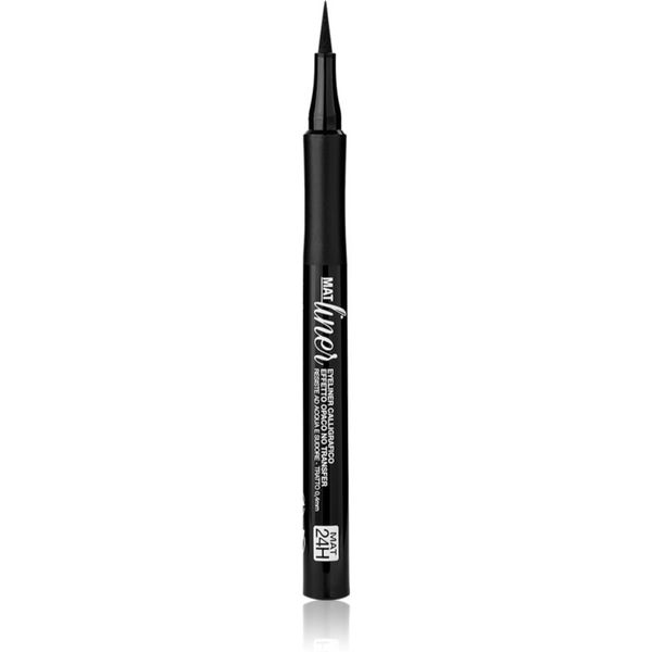 bellaoggi bellaoggi Mat Liner очна линия писалка с матиращ ефект цвят Velvety Black 1,2 мл.