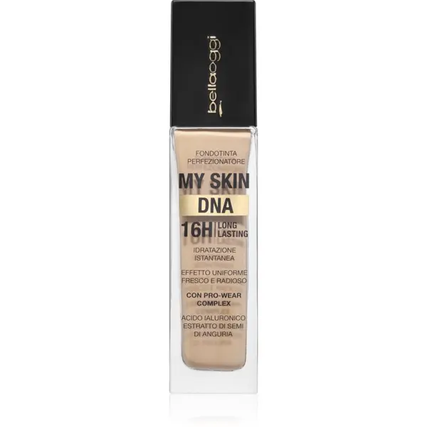 bellaoggi bellaoggi My Skin DNA хидратиращ фон дьо тен за перфектна кожа цвят Ivory Cream 34 мл.