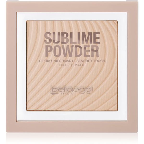 bellaoggi bellaoggi Sublime Powder компактна пудра с матиращ ефект цвят Golden Sand 9 гр.