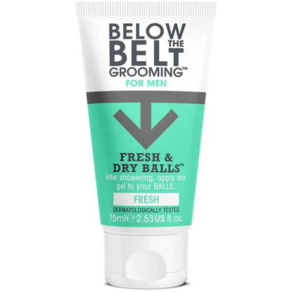 Below the Belt Grooming Below the Belt Grooming Below The Belt Fresh & Dry Balls Fresh дезодорант за интимните части за мъже 75 мл.