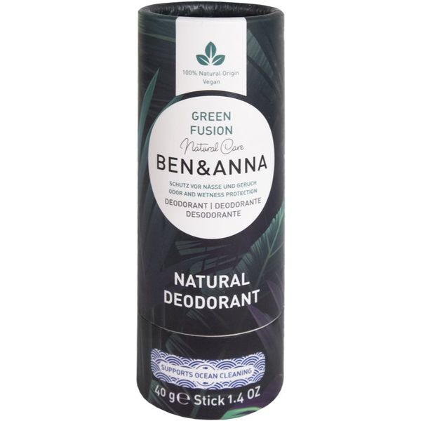 BEN&ANNA BEN&ANNA Natural Deodorant Green Fusion дезодорант стик 40 гр.