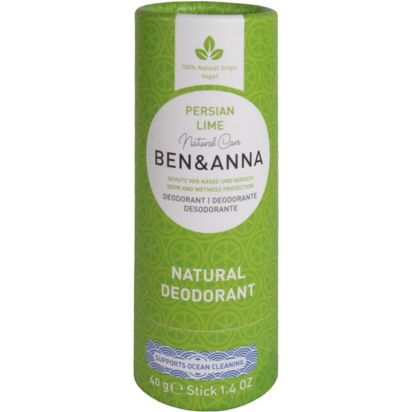 BEN&ANNA BEN&ANNA Natural Deodorant Persian Lime дезодорант стик 40 гр.