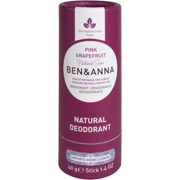 BEN&ANNA BEN&ANNA Natural Deodorant Pink Grapefruit дезодорант стик 40 гр.