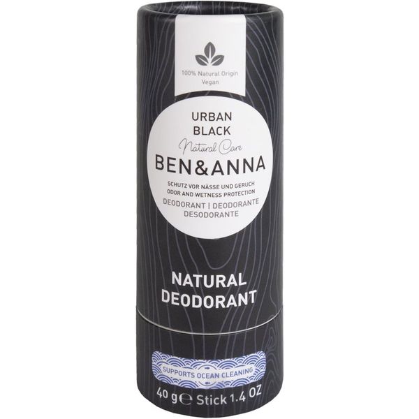 BEN&ANNA BEN&ANNA Natural Deodorant Urban Black дезодорант стик 40 гр.
