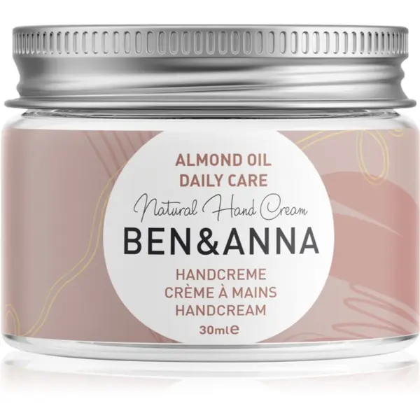 BEN&ANNA BEN&ANNA Natural Hand Cream Daily Care крем за ръце с бадемово масло 30 мл.