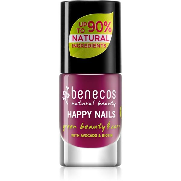 Benecos Benecos Happy Nails подхранващ лак за нокти цвят Wild Orchid 5 мл.