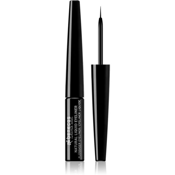 Benecos Benecos Natural Beauty течни очни линии цвят Black 3 мл.