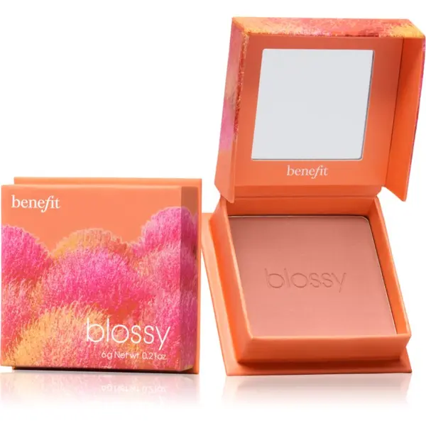 Benefit Benefit Blossy WANDERful World руж - пудра цвят Warm Apricot 6 гр.