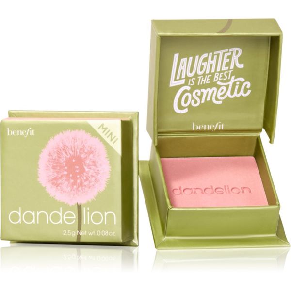 Benefit Benefit Dandelion WANDERful World Mini руж - пудра цвят Baby-pink brightening 2,5 гр.