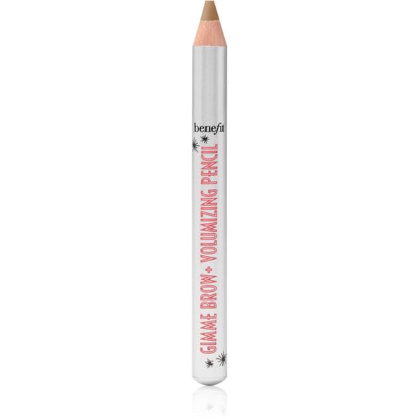 Benefit Benefit Gimme Brow+ Volumizing Pencil Mini водоустойчив молив за вежди за обем цвят 2 Warm Golden Blonde 0,6 гр.