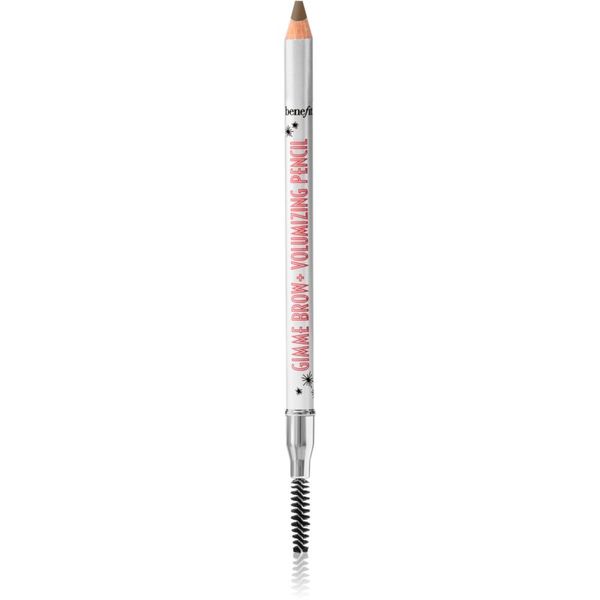 Benefit Benefit Gimme Brow+ Volumizing Pencil водоустойчив молив за вежди за обем цвят 4 Warm Deep Brown 1,19 гр.