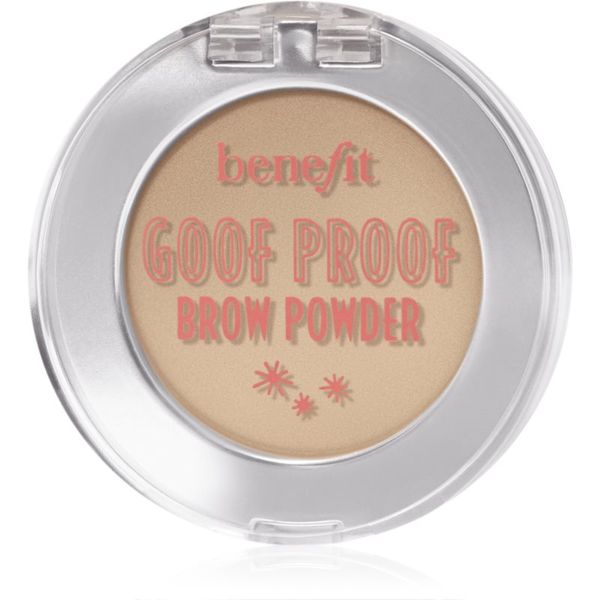 Benefit Benefit Goof Proof Brow Powder пудра за вежди цвят 1 Cool Light Blonde 1,9 гр.
