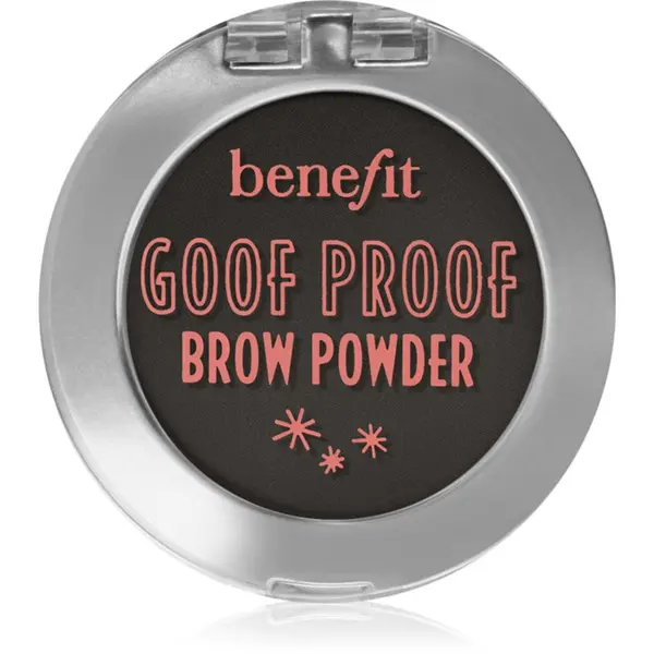 Benefit Benefit Goof Proof Brow Powder пудра за вежди цвят 6 Cool Soft Black 1,9 гр.