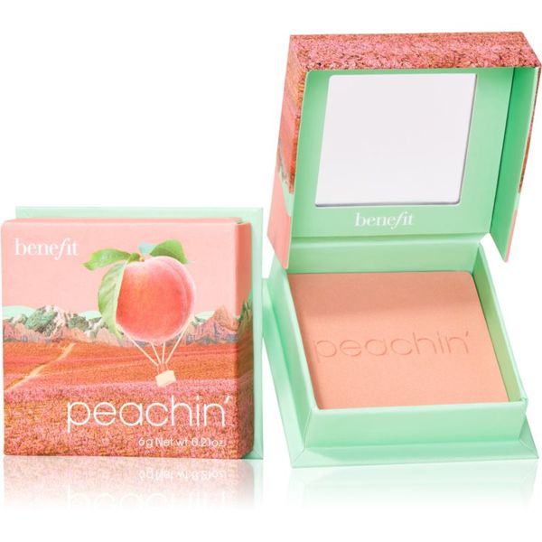 Benefit Benefit Peachin' WANDERful World руж - пудра цвят Golden peach 6 гр.