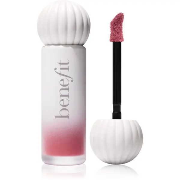 Benefit Benefit Plushtint матиращо хидратиращо течно червило цвят 16 Fuzzy Slippers 6 мл.