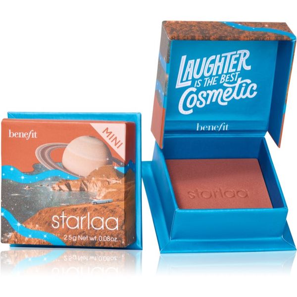 Benefit Benefit Starlaa WANDERful World Mini руж - пудра цвят Rosy bronze 2,5 гр.