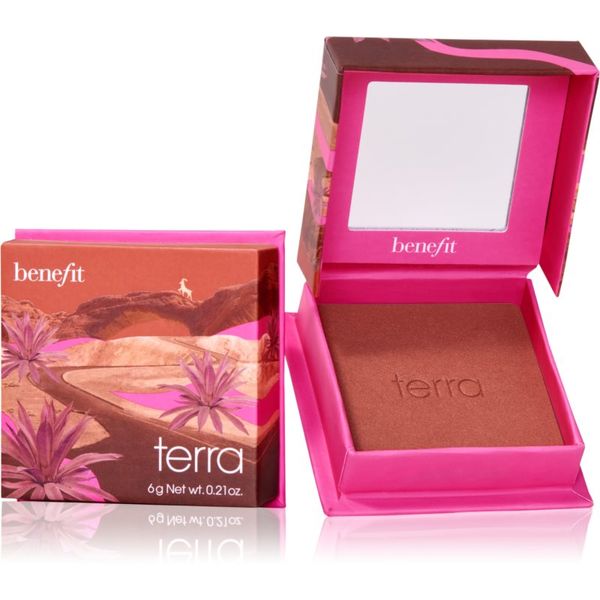 Benefit Benefit Terra WANDERful World руж - пудра цвят Golden brick-red 6 гр.