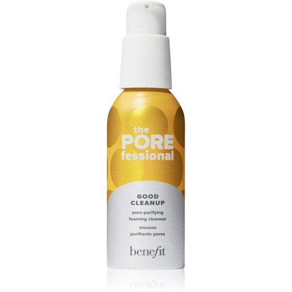 Benefit Benefit The POREfessional Good Cleanup Mini нежна почистваща пяна за стягане на порите и матов ефект 45 мл.
