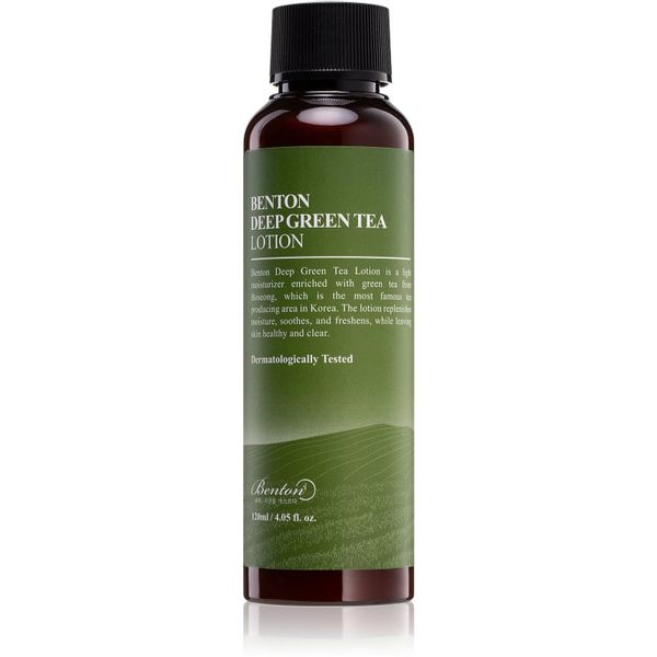 Benton Benton Deep Green Tea хидратиращо мляко със зелен чай 120 мл.