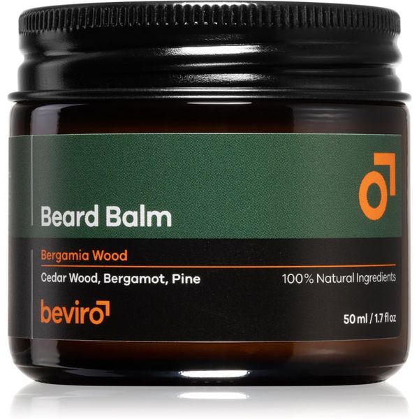 Beviro Beviro Beard Balm Bergamia Wood балсам за брада за мъже 50 мл.