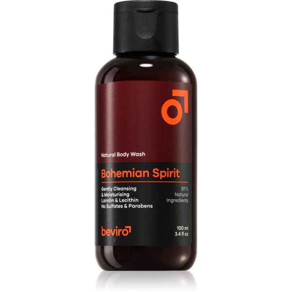 Beviro Beviro Bohemian Spirit Natural Body Wash натурален душ-гел за мъже 100 мл.