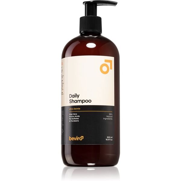 Beviro Beviro Daily Shampoo Ultra Gentle шампоан за мъже с алое вера Ultra Gentle 500 мл.