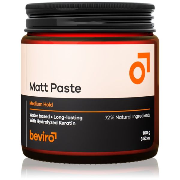 Beviro Beviro Matt Paste Medium Hold паста За коса Matt 100 мл.