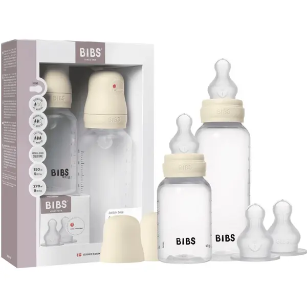 BIBS BIBS Anti-Colic Baby Bottle Set шише против колики със силиконов биберон