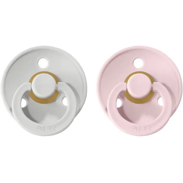 BIBS BIBS Colour Natural Rubber Size 1: 0+ months биберон Haze / Blossom 2 бр.