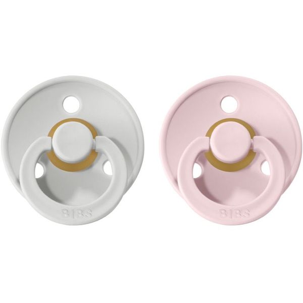 BIBS BIBS Colour Natural Rubber Size 2: 6+ months биберон Haze / Blossom 2 бр.
