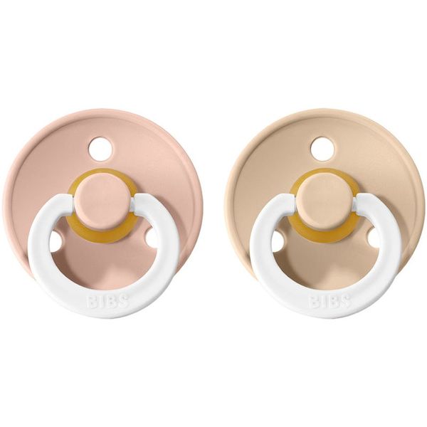 BIBS BIBS Colour Natural Rubber Size 3: 18+ months биберон Blush Night / Vanilla Night 2 бр.