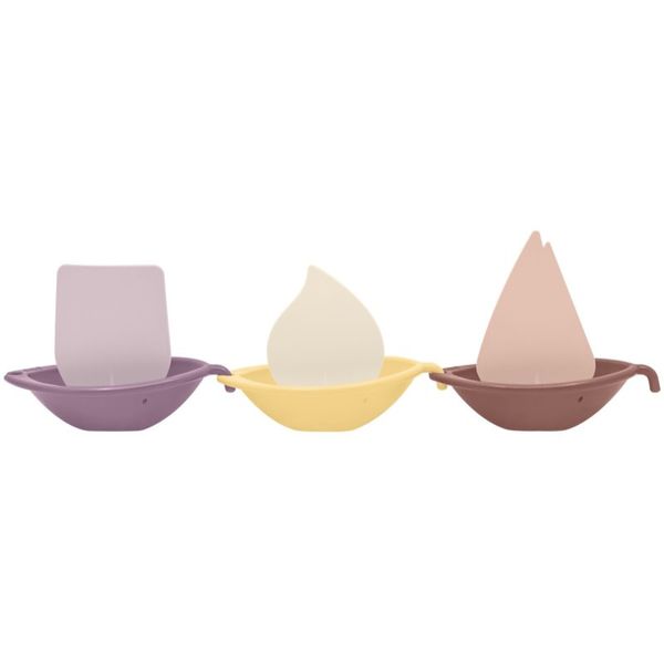 BIBS BIBS Sail Boats лодки за поставяне във вода Pink Mix 3 бр.