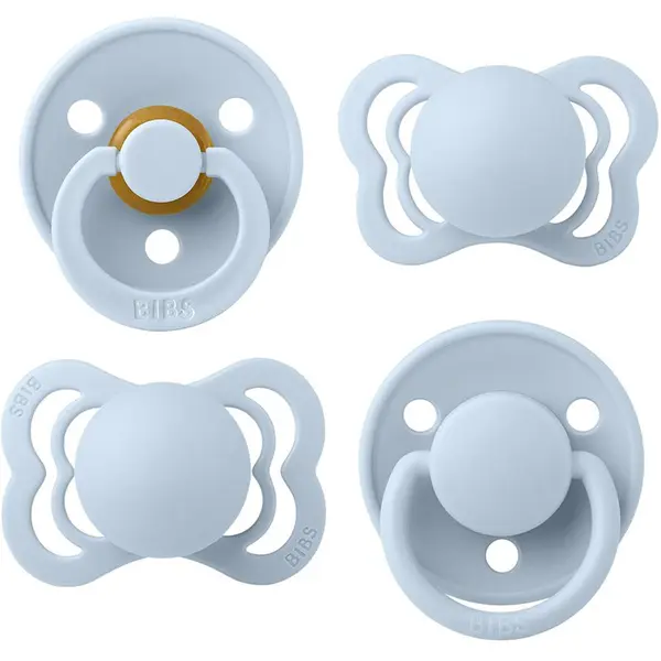 BIBS BIBS Try-It Size 1: 0+ months комплект за деца от раждането им Baby Blue