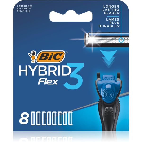 BIC BIC FLEX3 сменяеми глави 8 бр.