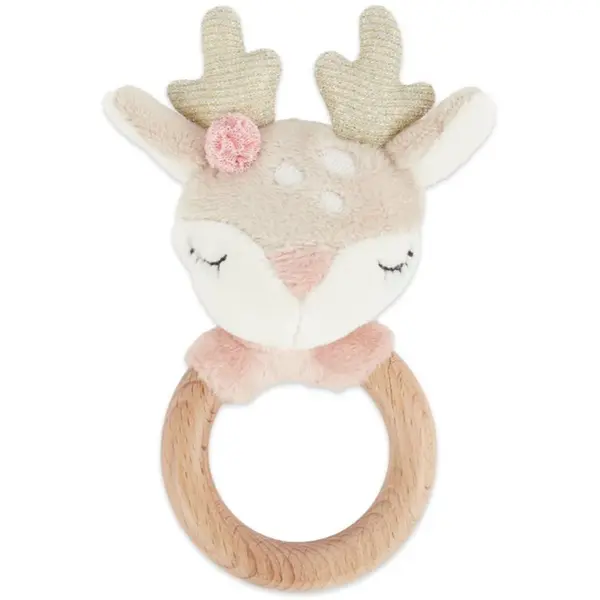 Bieco Bieco Grasping Toy with Rattle Fawn Ella играчка с дрънкалка 0 m+ 1 бр.