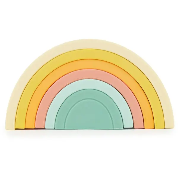 Bieco Bieco Silicone Rainbow дъга за сглобяване 12 m+ Tropical Vibes 6 бр.
