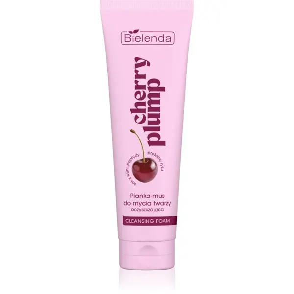 Bielenda Bielenda Cherry Plump пяна за почистване и премахване на грим 130 гр.