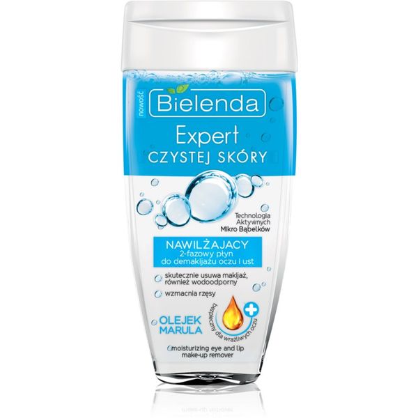 Bielenda Bielenda Expert Pure Skin Moisturizing двуфазен лосион за грим за зоната около очите и устните 150 мл.