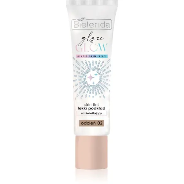 Bielenda Bielenda GLAZE & GLOW лек фон дьо тен с озаряващ ефект цвят 02 30 гр.