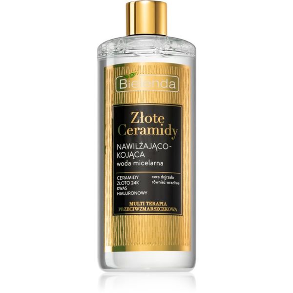 Bielenda Bielenda Golden Ceramides успокояваща и хидратираща мицеларна вода 500 мл.