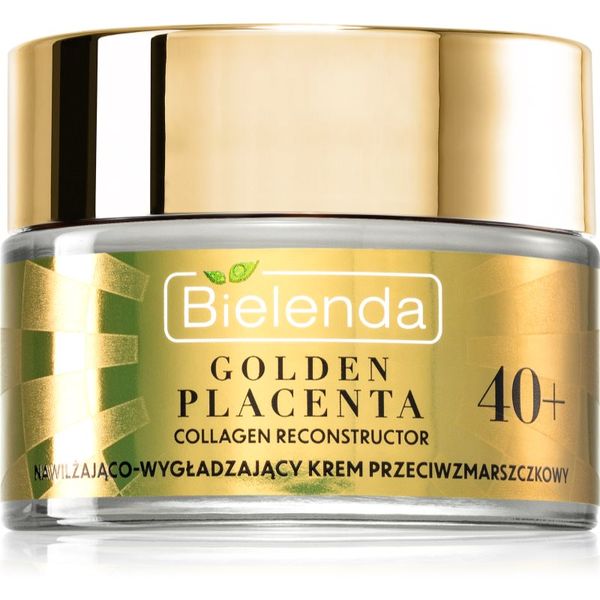 Bielenda Bielenda Golden Placenta Collagen Reconstructor хидратиращ и изглаждащ крем за лице 40+ 50 мл.
