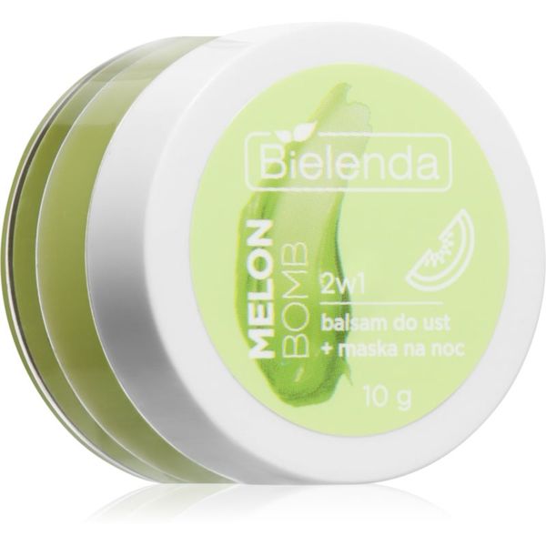 Bielenda Bielenda Lip Care Lip Balm + Night Mask балсам за устни с аромат Melon Bomb 10 гр.
