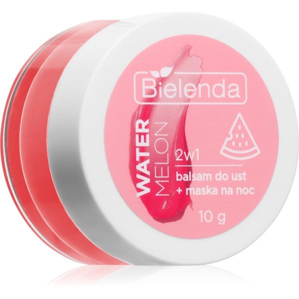 Bielenda Bielenda Lip Care Lip Balm + Night Mask балсам за устни с аромат Watermelon 10 гр.
