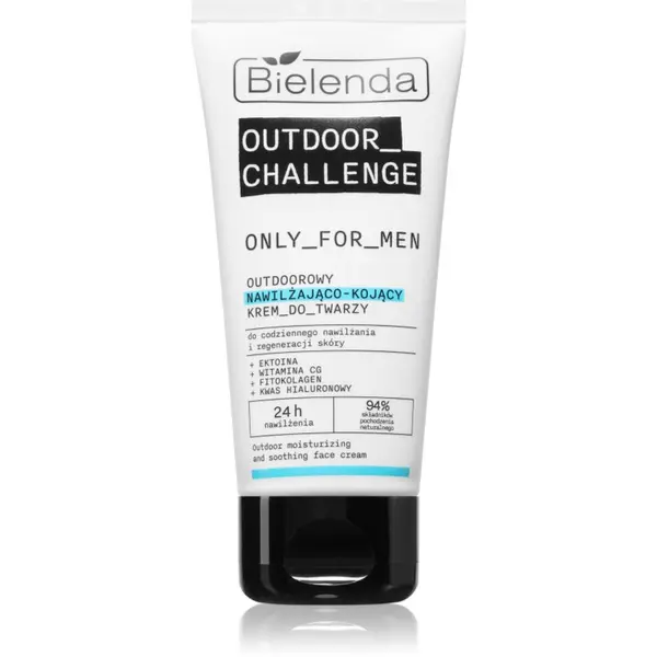 Bielenda Bielenda Only For Men Outdoor Challenge успокояващ и хидратиращ крем за мъже 50 мл.