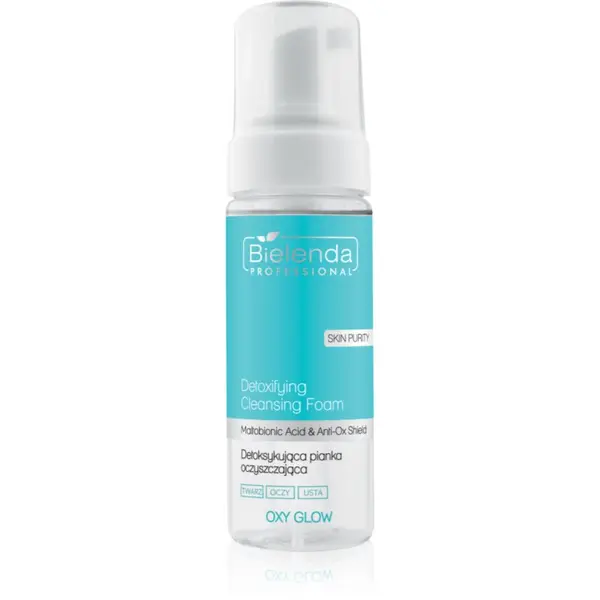 Bielenda Professional Bielenda Professional Oxy Glow озаряваща почистваща пяна с детокс ефект 160 мл.