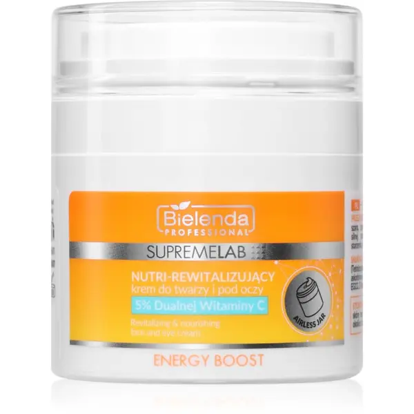 Bielenda Professional Bielenda Professional Supremelab Energy Boost енергизиращ крем за зоната на лицето и очите 40 мл.
